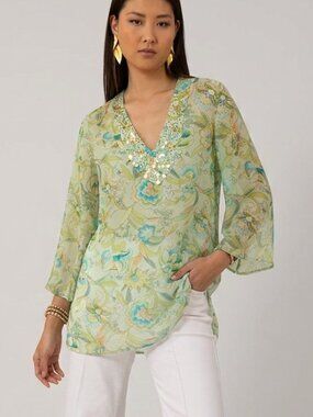 FMX Studio Floral Tunic Top